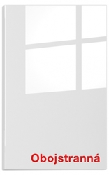 Kuchyňská dvířka Akryl Glass 2801 - Biela čistá obojstranná