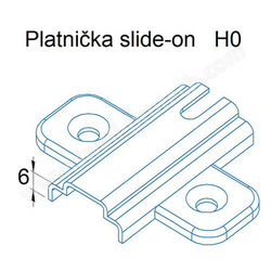  Platnička H0  /Swell