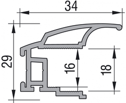 Madlo MODENA Slim 18 2,7m  