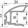 Madlo TREND LINE 2,7m 